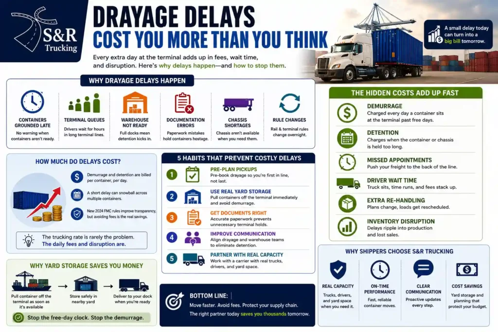 Drayage Delays Are Costing You Money