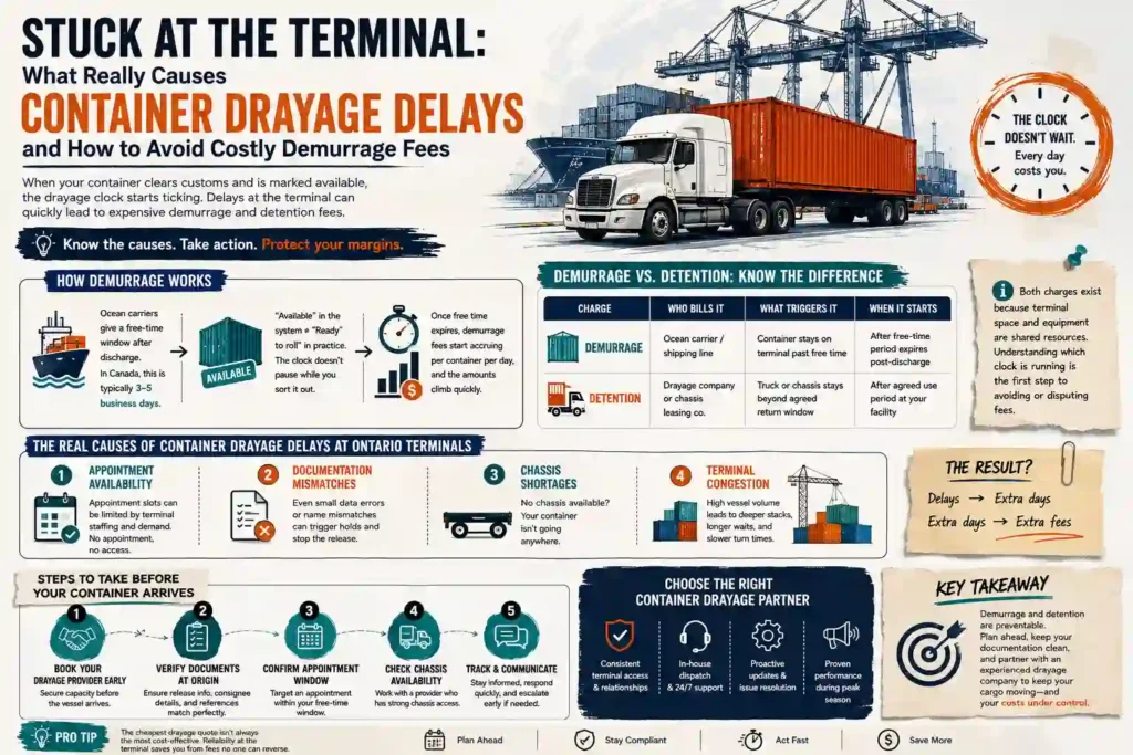 Drayage Delay